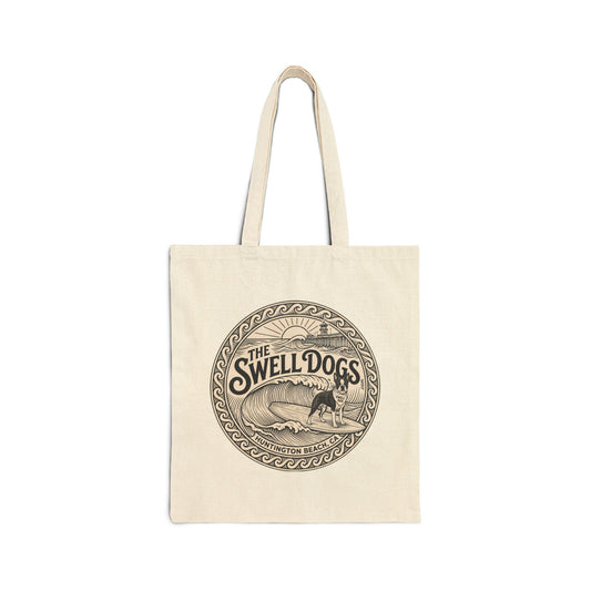 Boston Terrier Swell Dogs Beach Tote