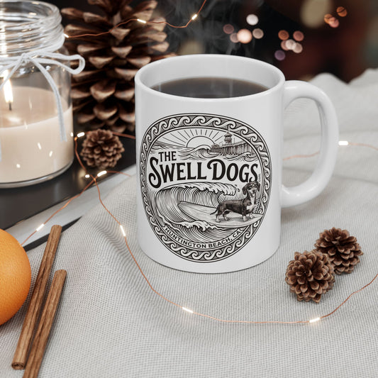 Dachshund Swell Dogs 11 oz Coffee Mug