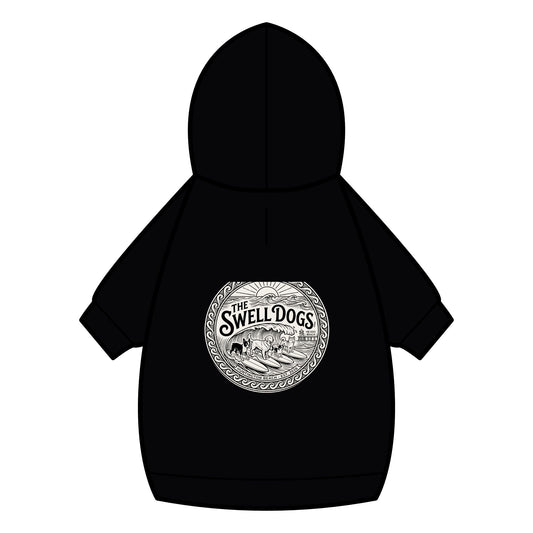 The Swell Dogs Owner and Pet Matching Hoodies - Black