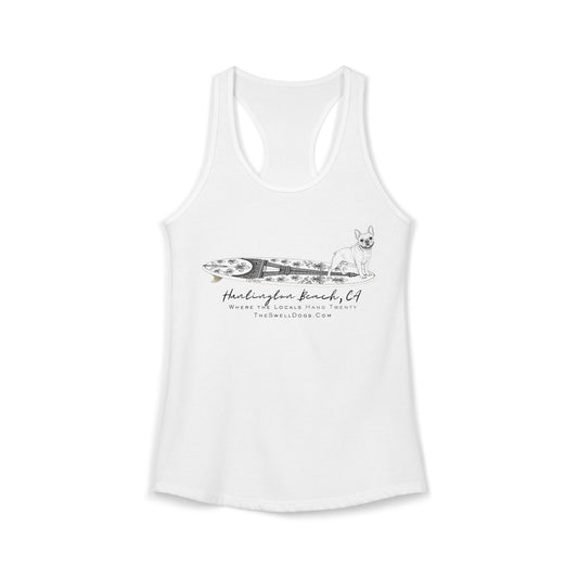 French Bulldog Eiffel Tower HB Edition Racerback Tank