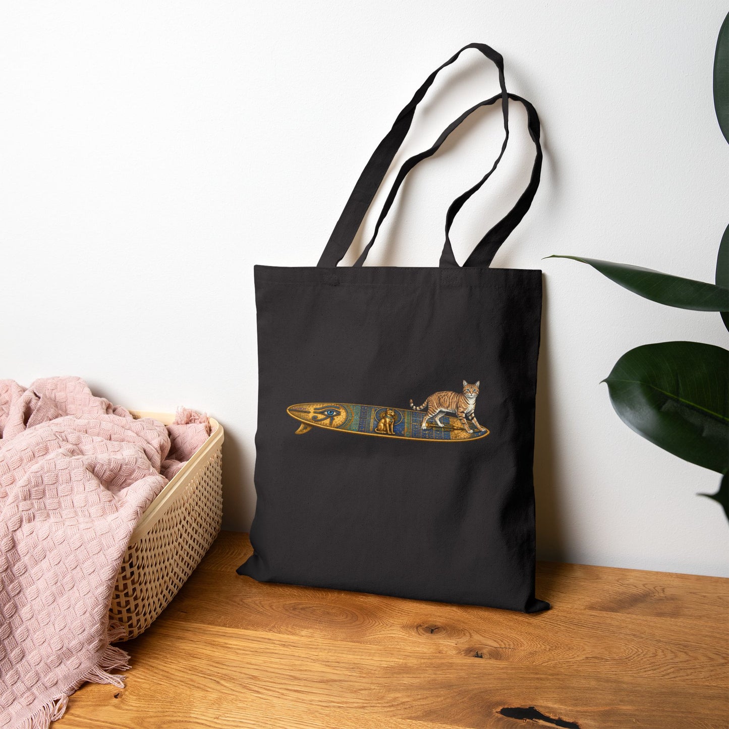 Tabby Cat Empyrean Beach Tote