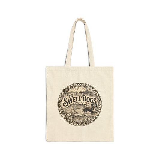 Dachshund Swell Dogs Beach Tote