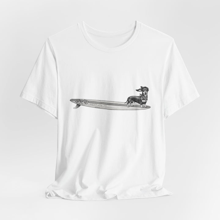 Dachshund Racing Flags T-shirt
