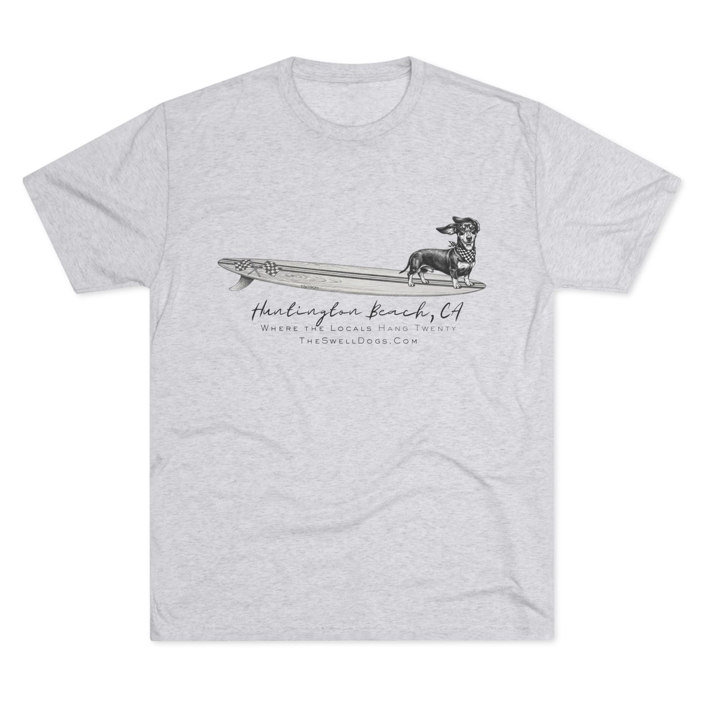 Dachshund Racing Flags HB Edition T-shirt