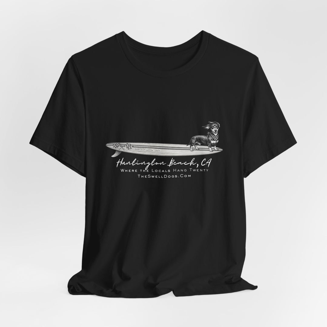 Dachshund Racing Flags HB Edition T-shirt