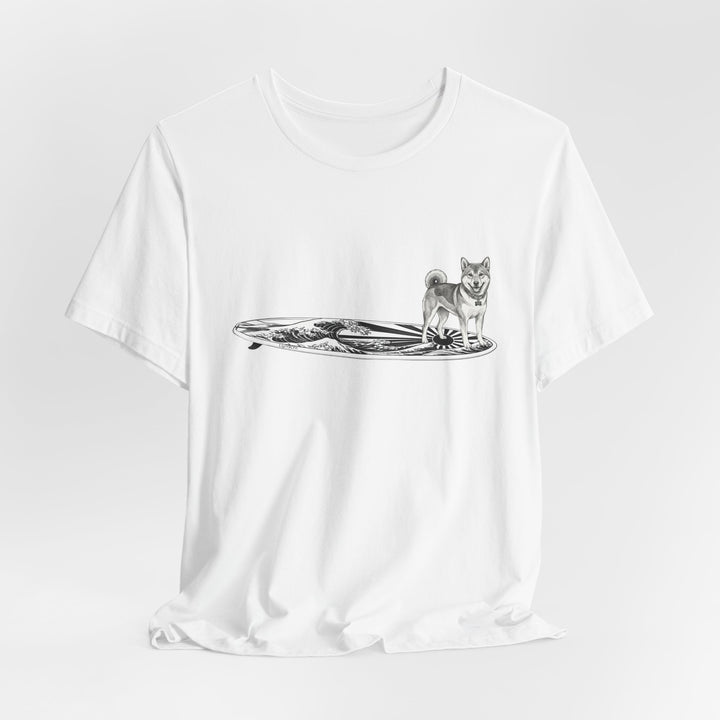 Shiba Inu Rising Wave T-Shirt