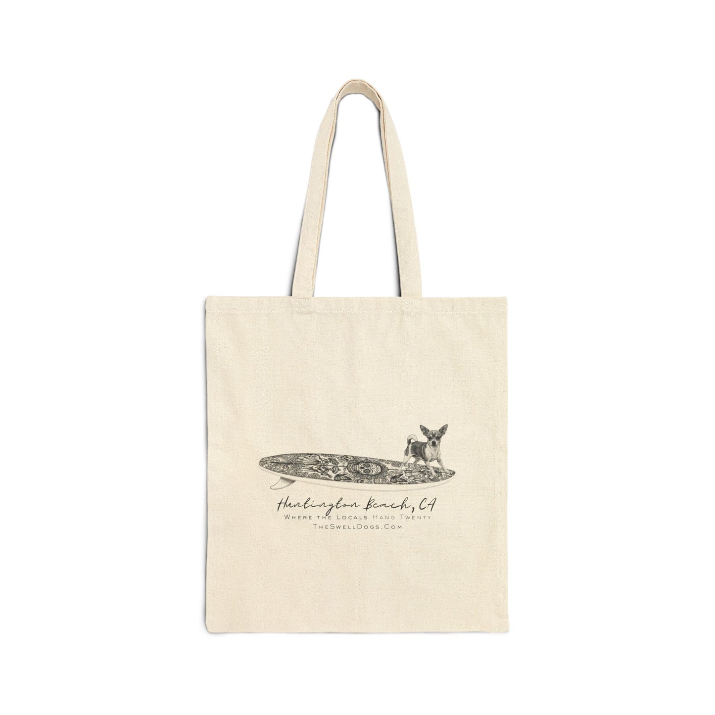 Chihuahua Dia de los Muertos HB Edition Beach Tote