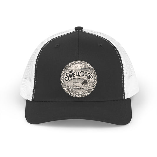 Boston Terrier Swell Dog Trucker Hat