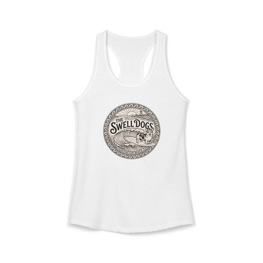 Corgi Swell Dogs Racerback Tank
