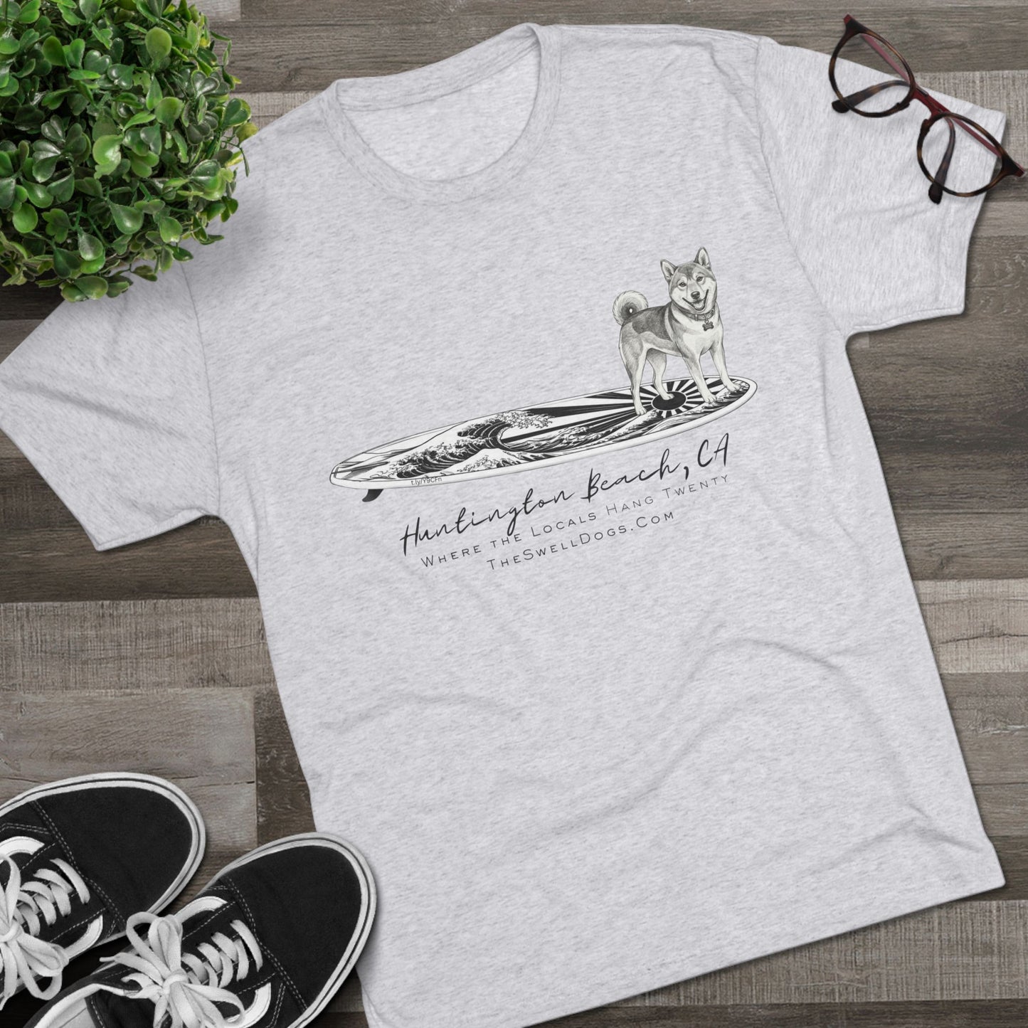 Shiba Inu Rising Wave HB Edition T-Shirt