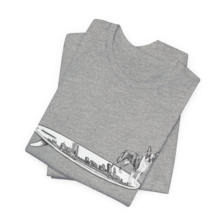 Boston Terrier Boston Skyline T-Shirt