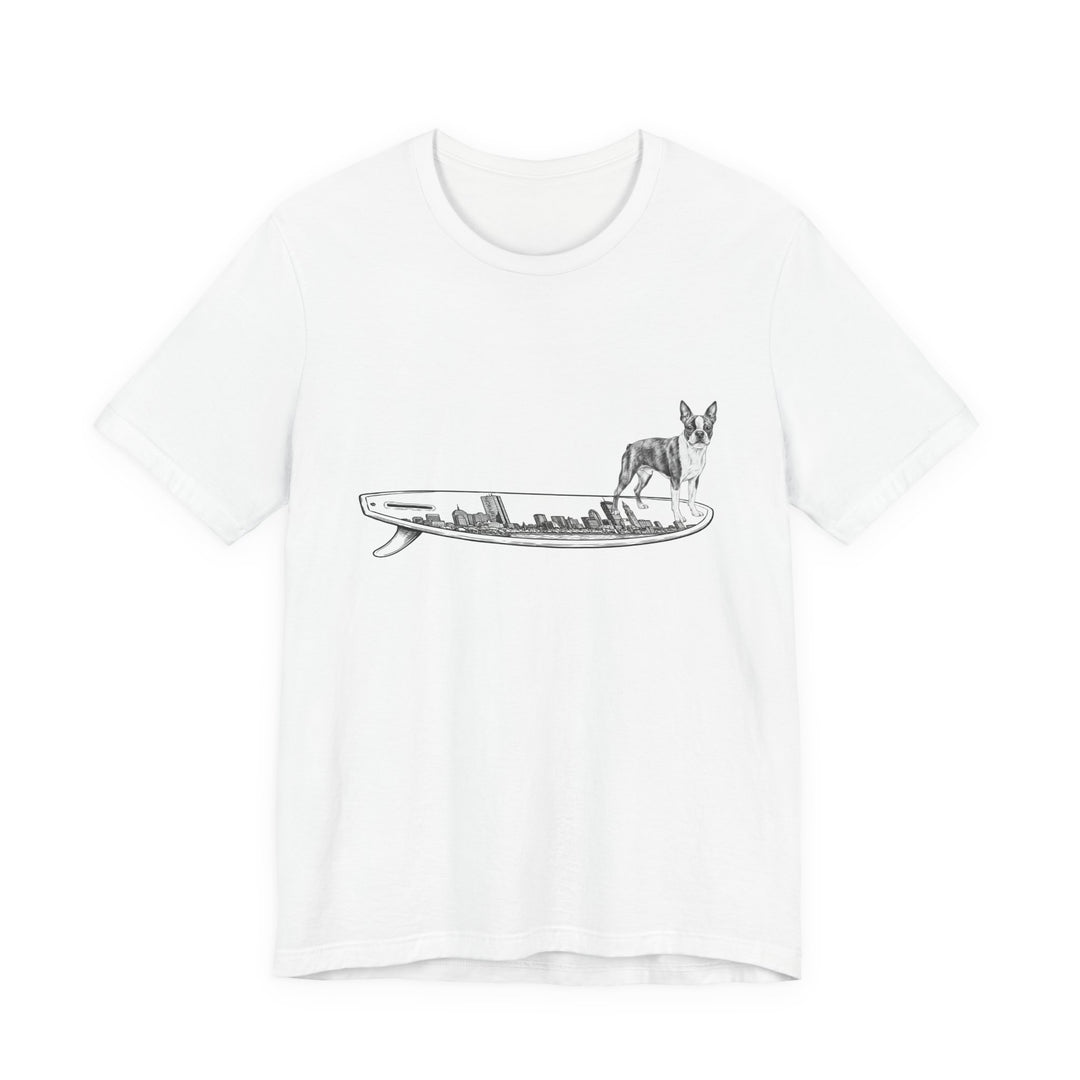 Boston Terrier Boston Skyline T-Shirt