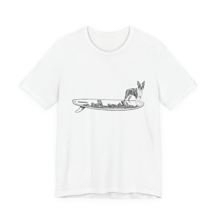 Boston Terrier Boston Skyline T-Shirt