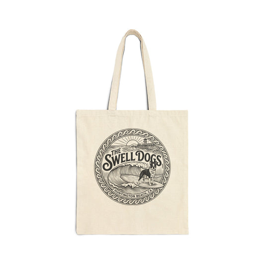 Boston Terrier  Swell Dogs Beach Tote