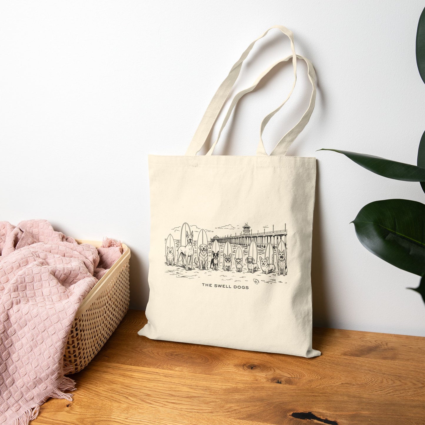 The Swell Dogs Squad #1 Beach Tote