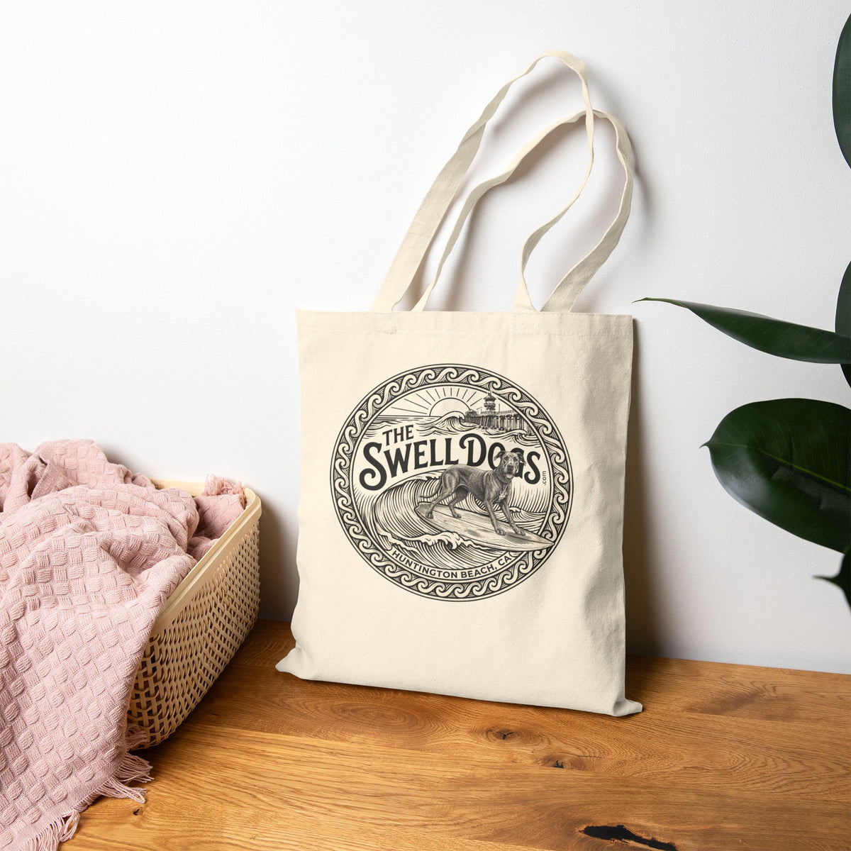 Great Dane Swell Dogs Beach Tote