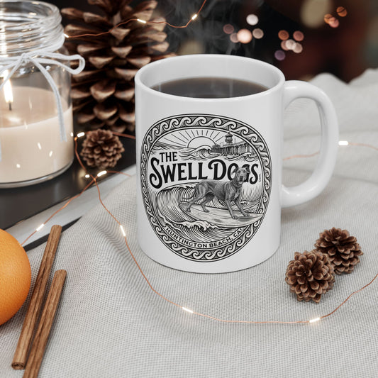 Great Dane Swell Dogs 11 oz Coffee Mug