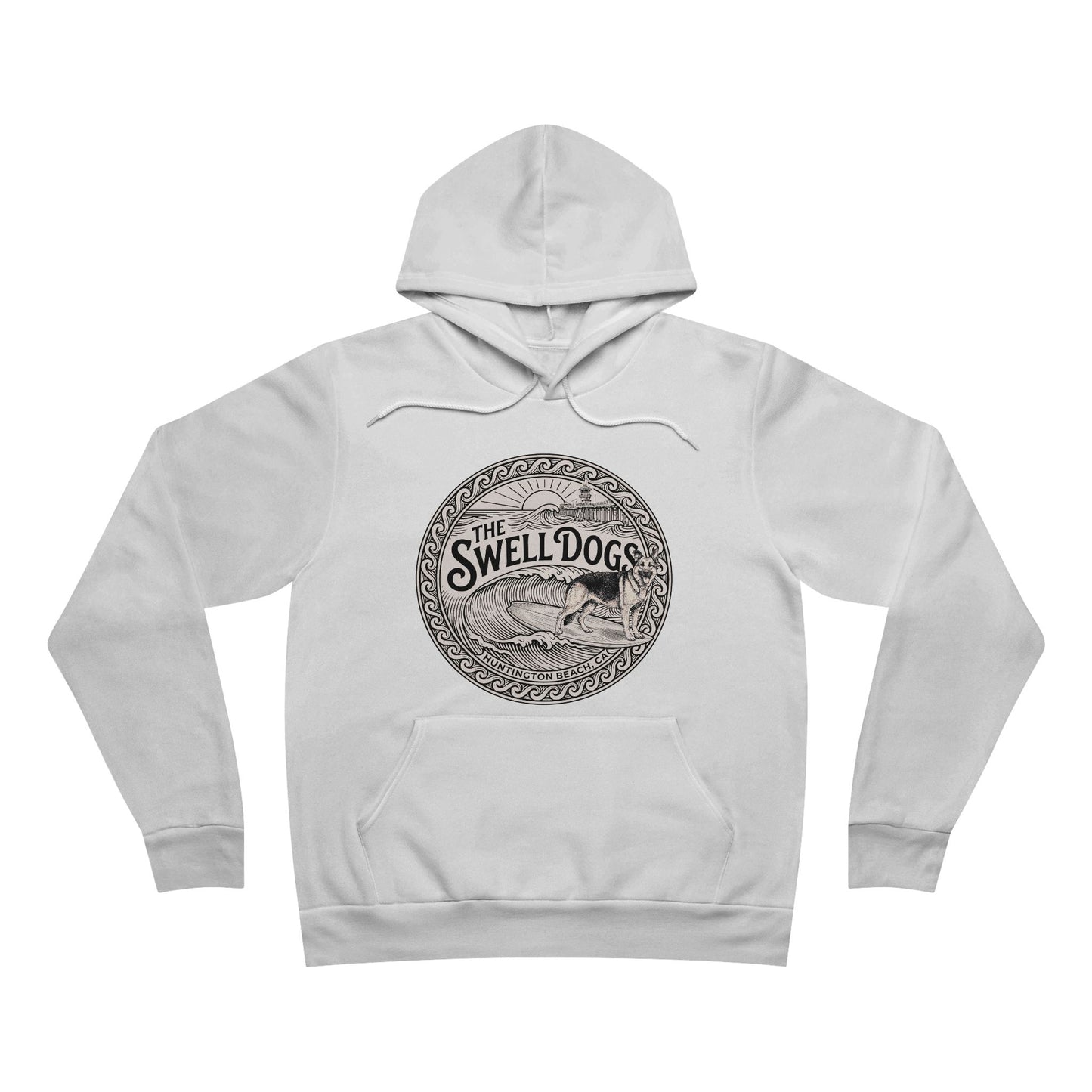 German Shepherd Swell Dogs Pullover Hoodie