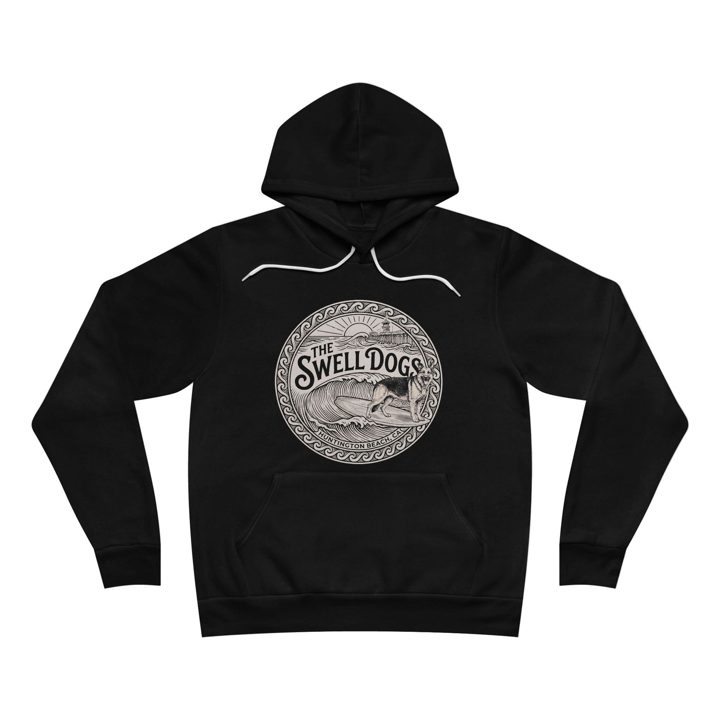 German Shepherd Swell Dogs Pullover Hoodie