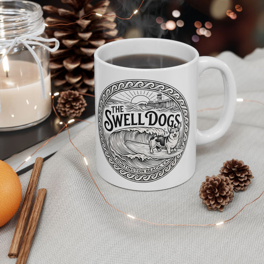 Corgi Swell Dogs 11 oz Coffee Mug