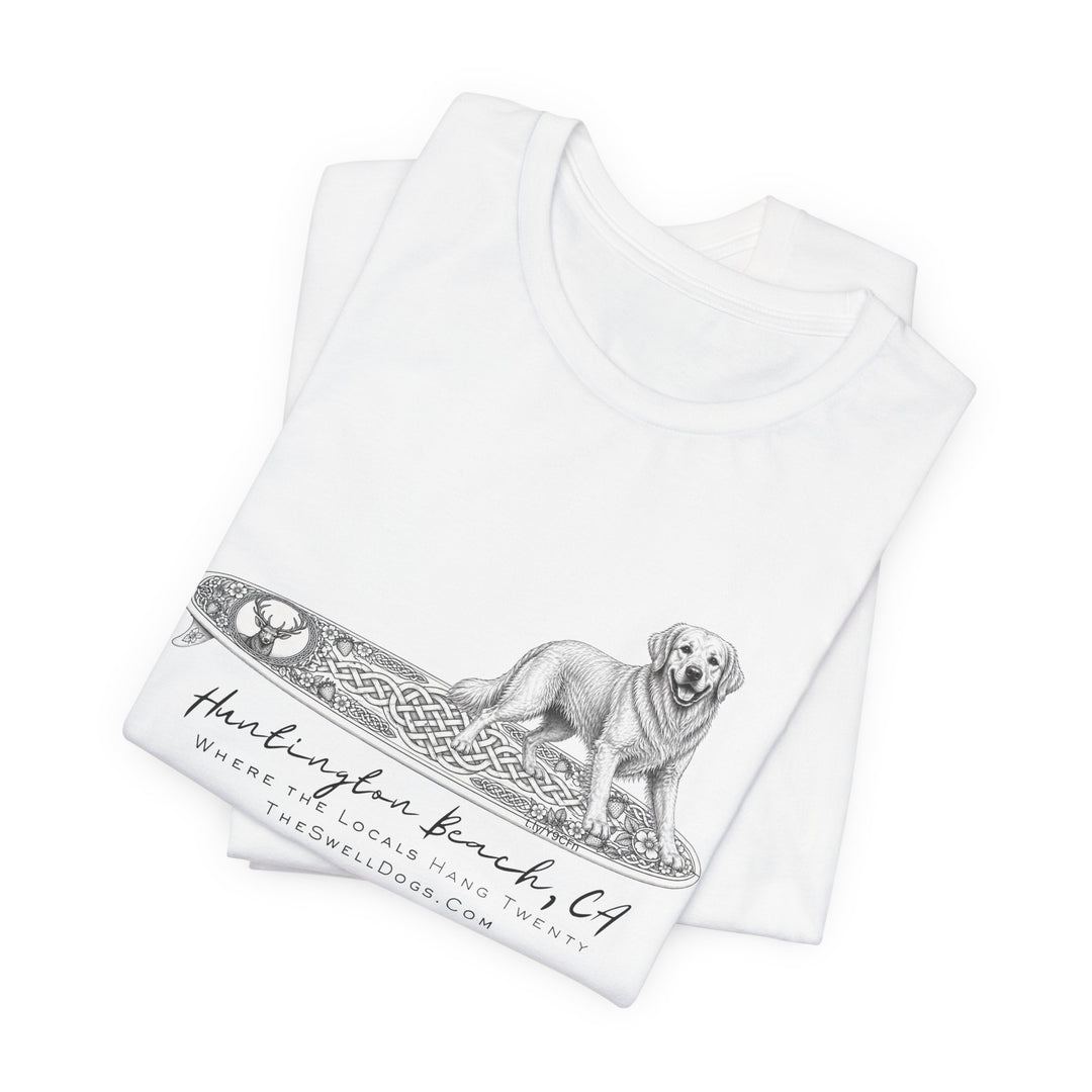 Golden Retriever Guisachan Surfboard HB Edition T-Shirt