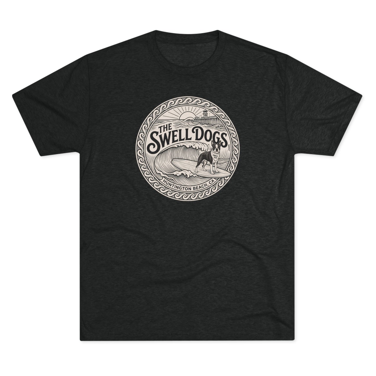 Boston Terrier Swell Dogs T-Shirt