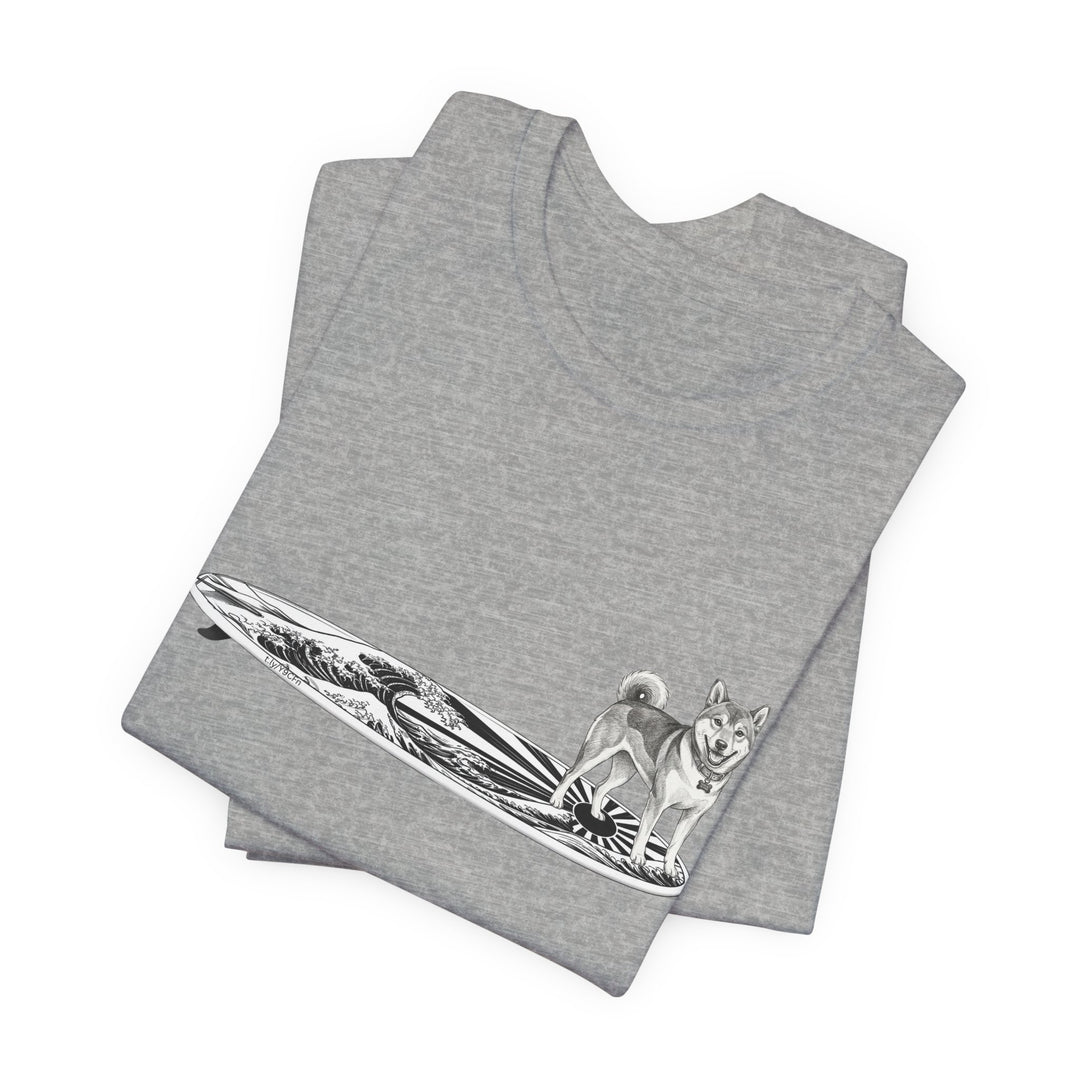 Shiba Inu Rising Wave T-Shirt