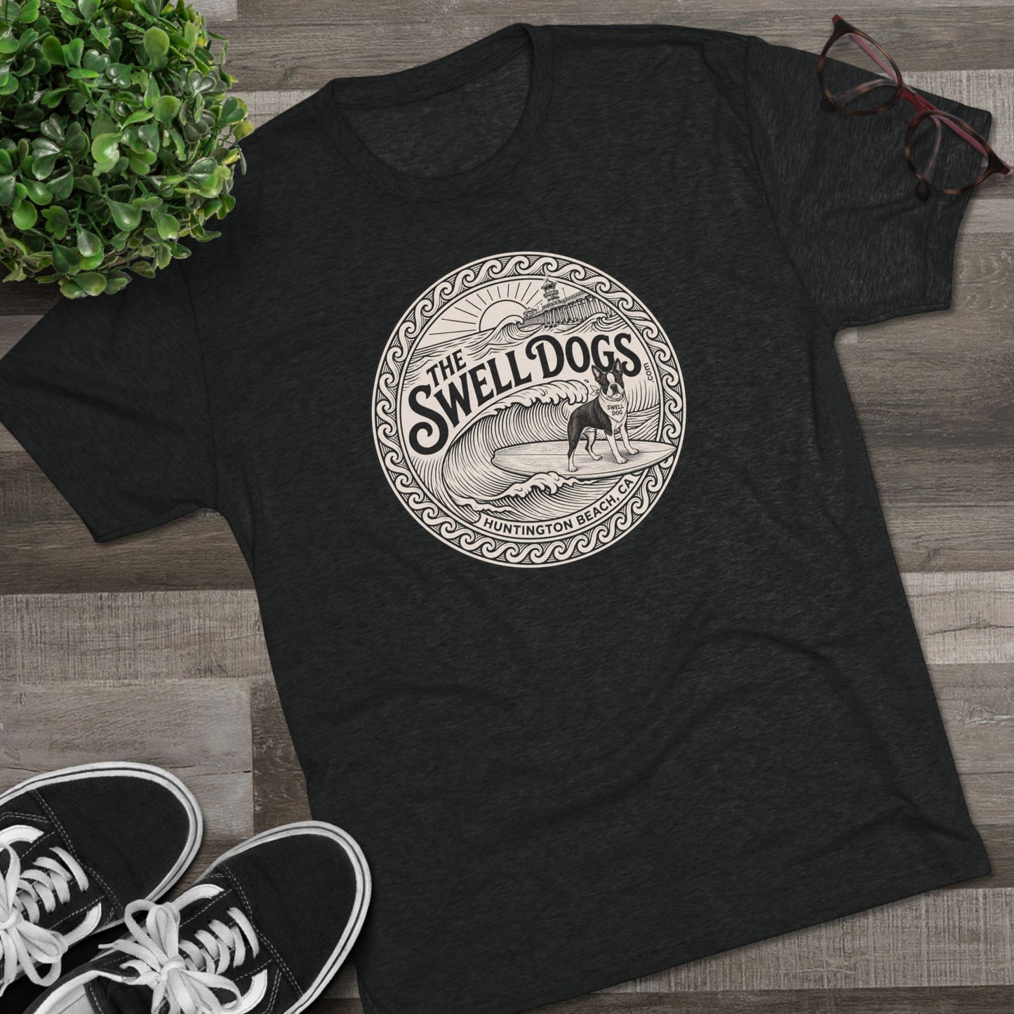Boston Terrier Swell Dogs T-Shirt