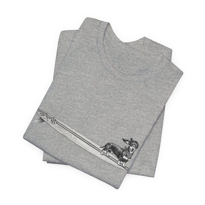 Dachshund Racing Flags T-shirt