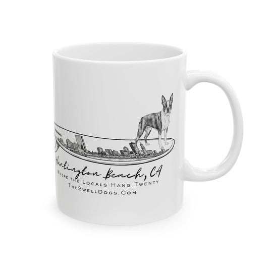 Boston Terrier Boston Skyline HB Edition 11oz Coffee Mug