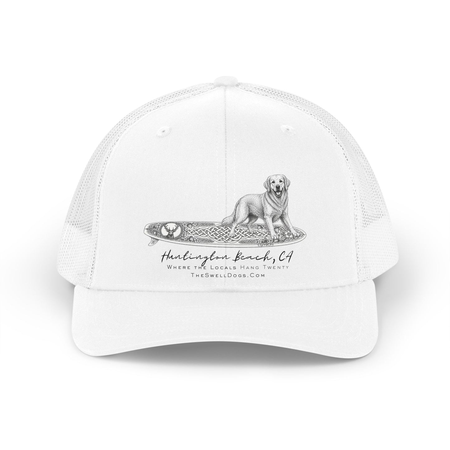 Golden Retriever Guisachan Surfboard HB Edition Trucker Hat