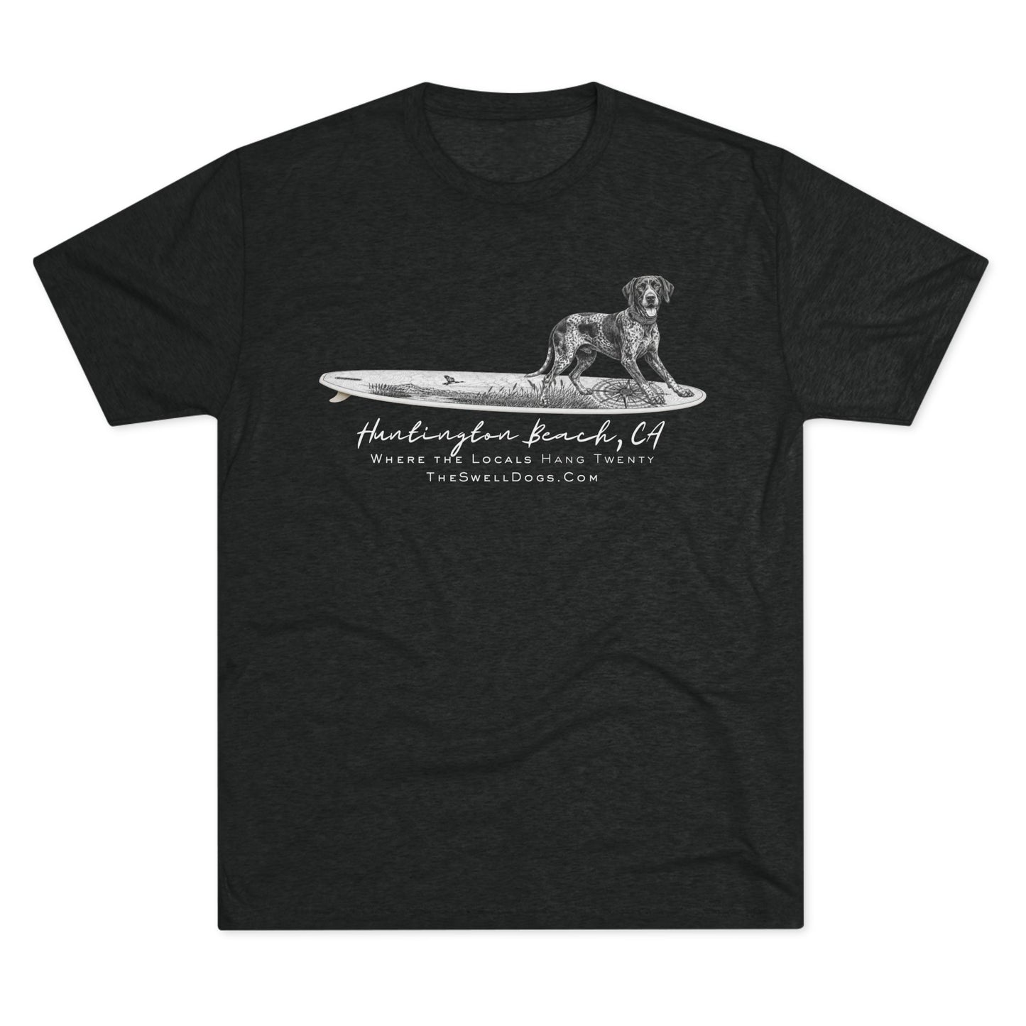 German Shorthaired Pointer Point Break Surfboard HB Edition T-Shirt