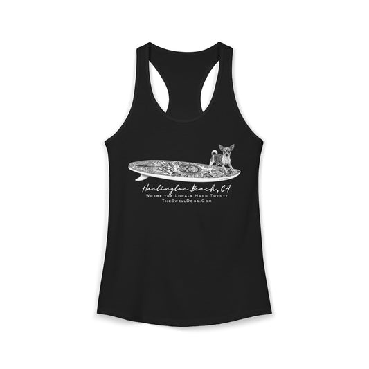 Chihuahua Dia de los Muertos HB Edition Racerback Tank