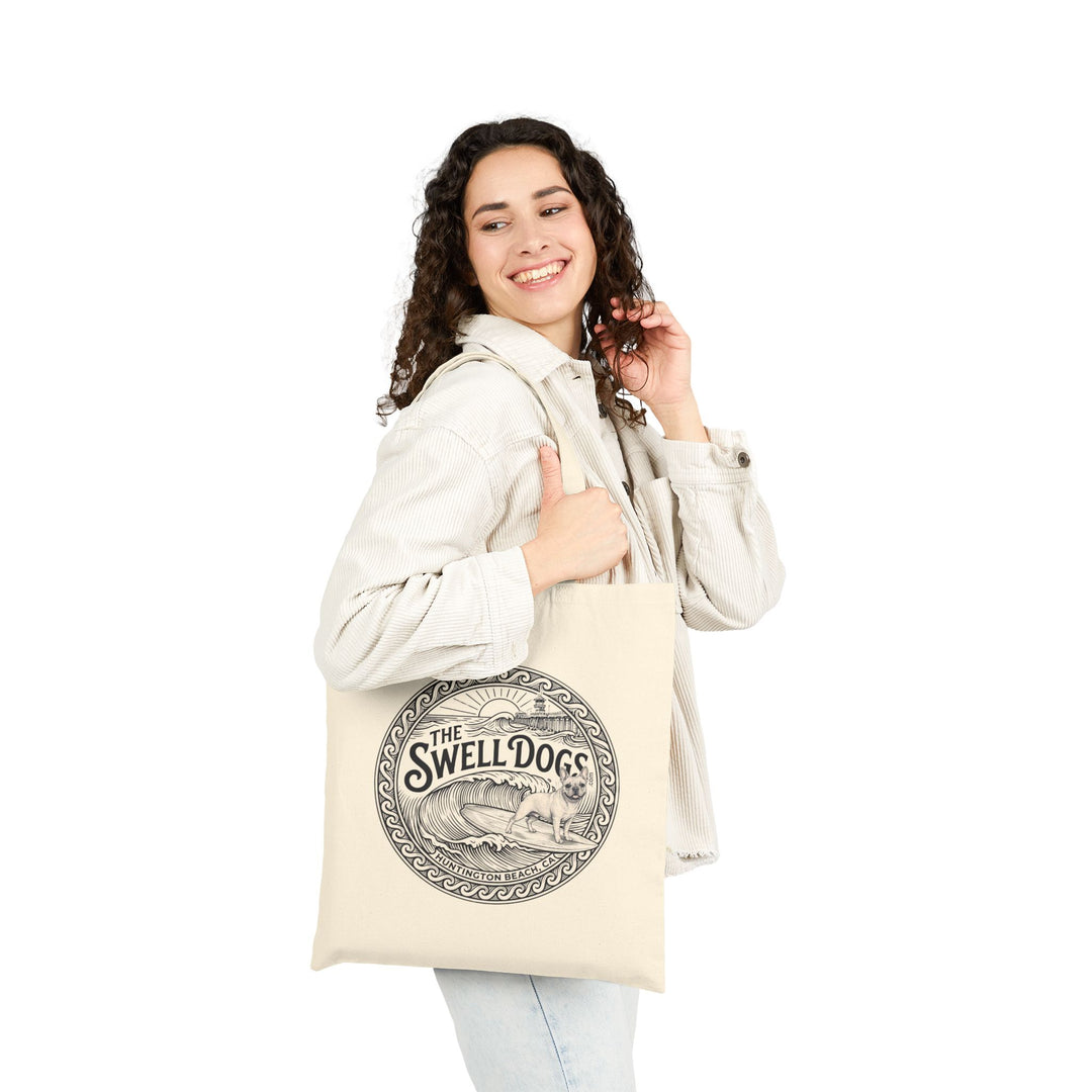 French Bulldog Swell Dogs Beach Tote