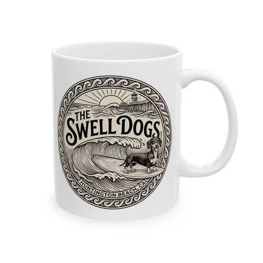 Dachshund Swell Dogs 11 oz Coffee Mug