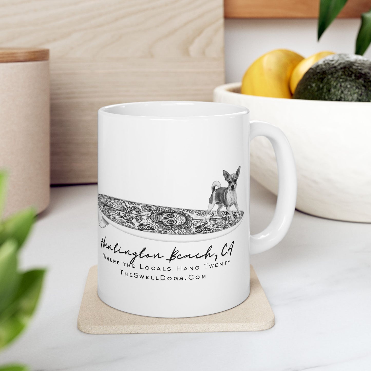 Chihuahua Dia de los Muertos HB Edition 11oz Coffee Mug