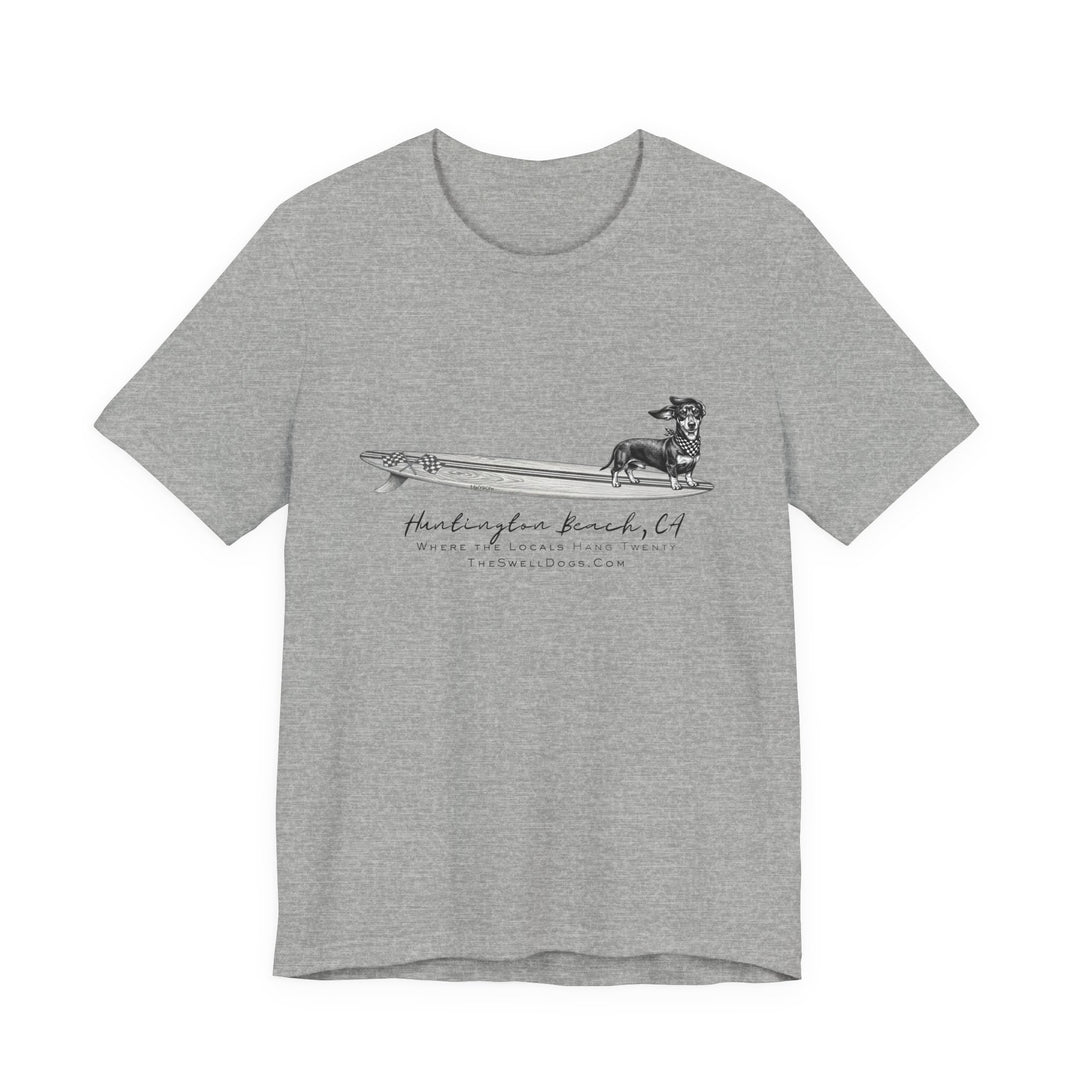 Dachshund Racing Flags HB Edition T-shirt