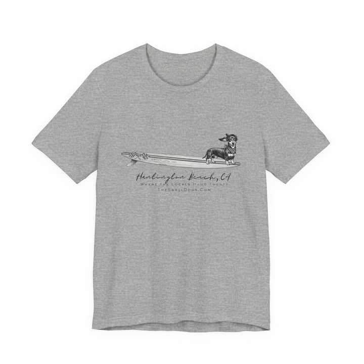 Dachshund Racing Flags HB Edition T-shirt