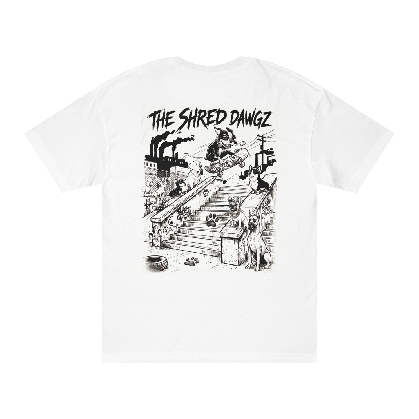 Skate Punk 'The Shred Dawgz' Graphic Tee