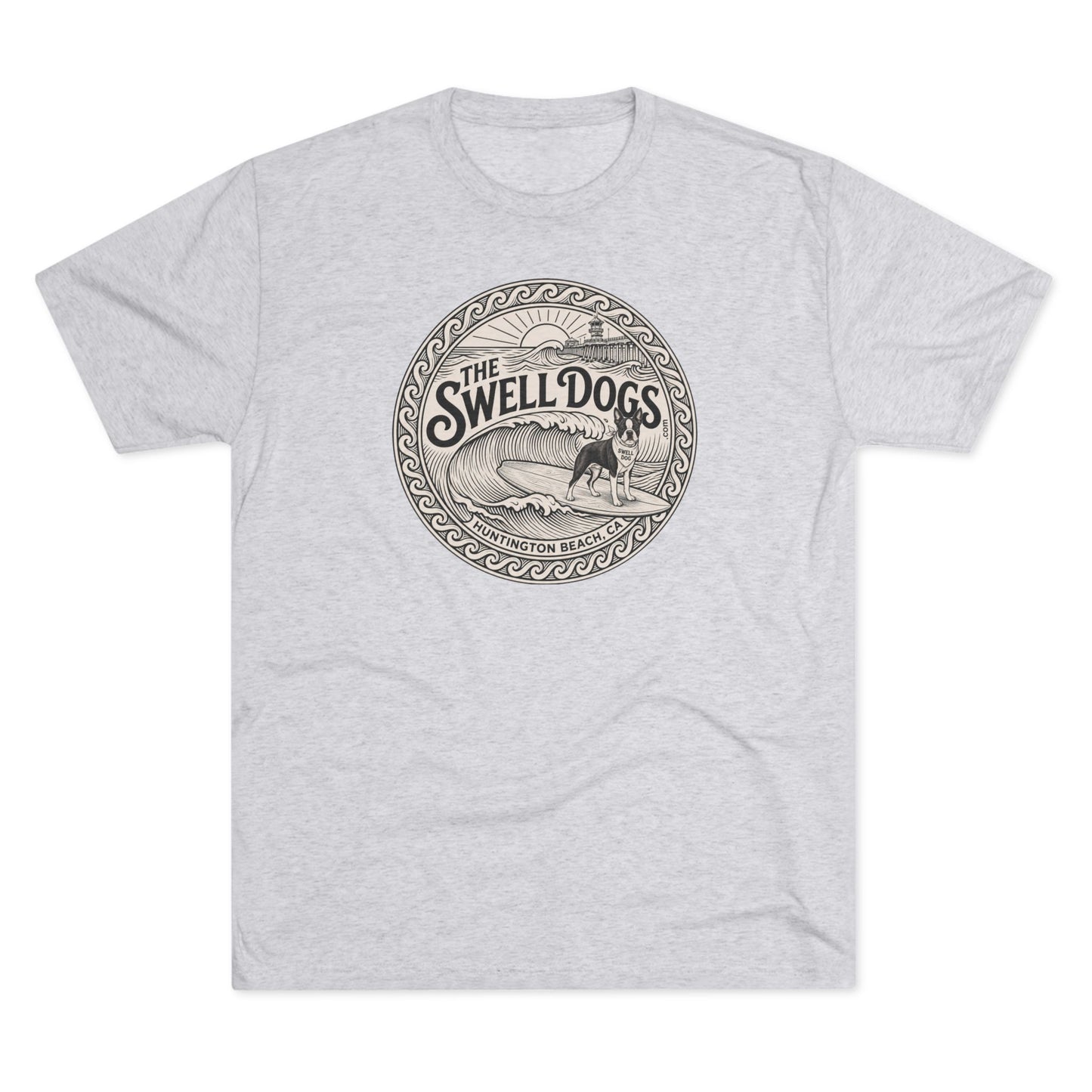 Boston Terrier Swell Dogs T-Shirt