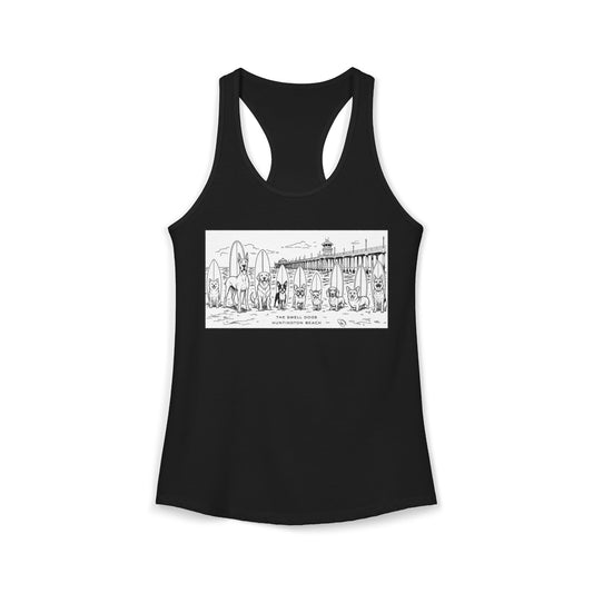 The Swell Dogs Heat One Racerback Tank