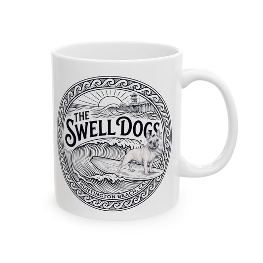 French Bulldog Swell Dogs 11 oz Coffee Mug