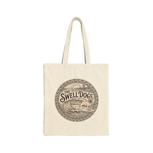 French Bulldog Swell Dogs Beach Tote