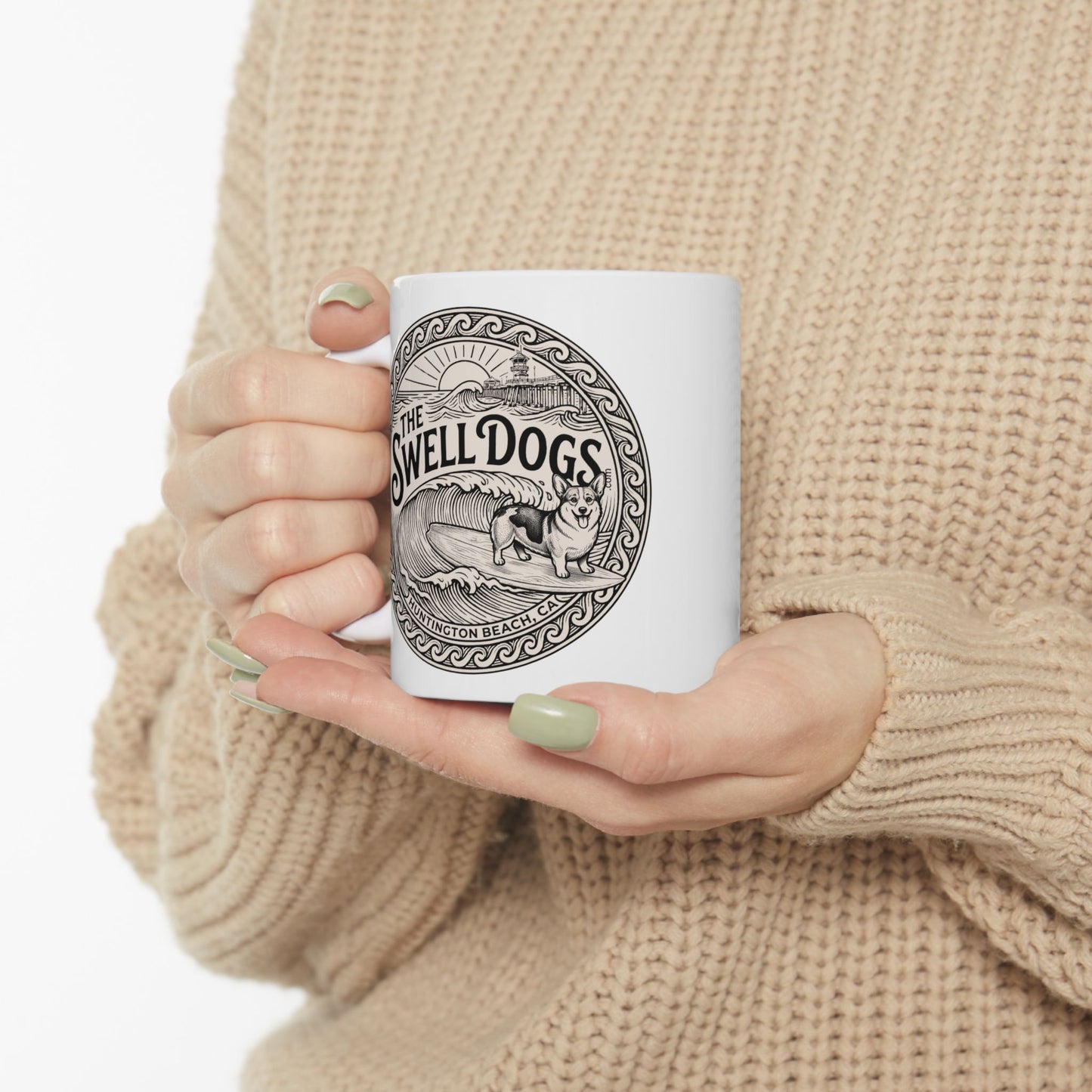 Corgi Swell Dogs 11 oz Coffee Mug