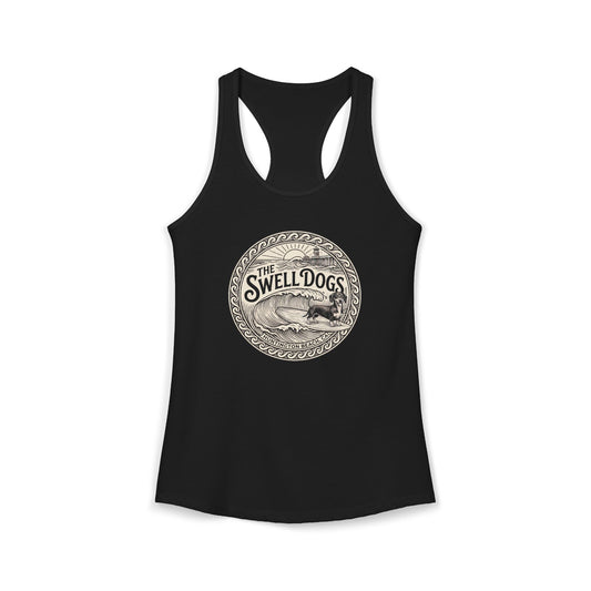 Dachshund Swell Dogs Racerback Tank