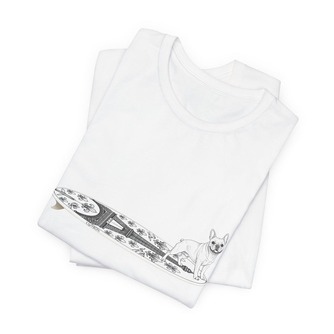 French Bulldog Eiffel Tower T-Shirt