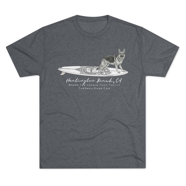 German Shepherd Service Dog Surfboard HB Edition T-Shirt