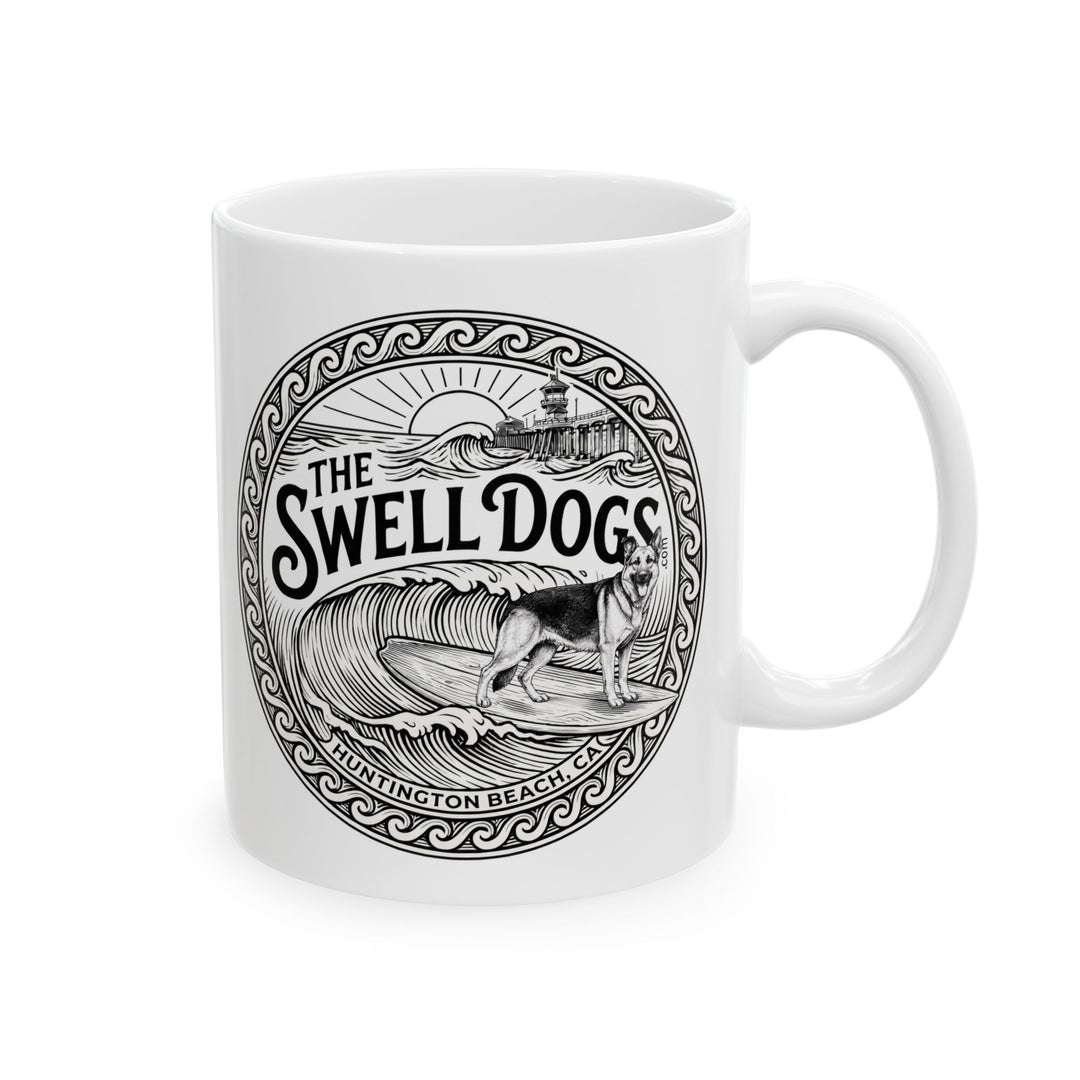 German Shepherd Swell Dogs 11oz Coffee Mug