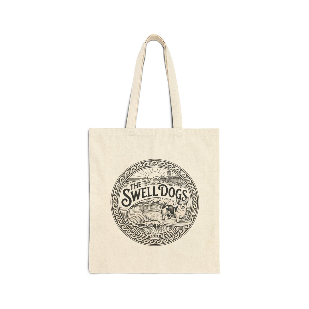 Corgi Swell Dogs Beach Tote
