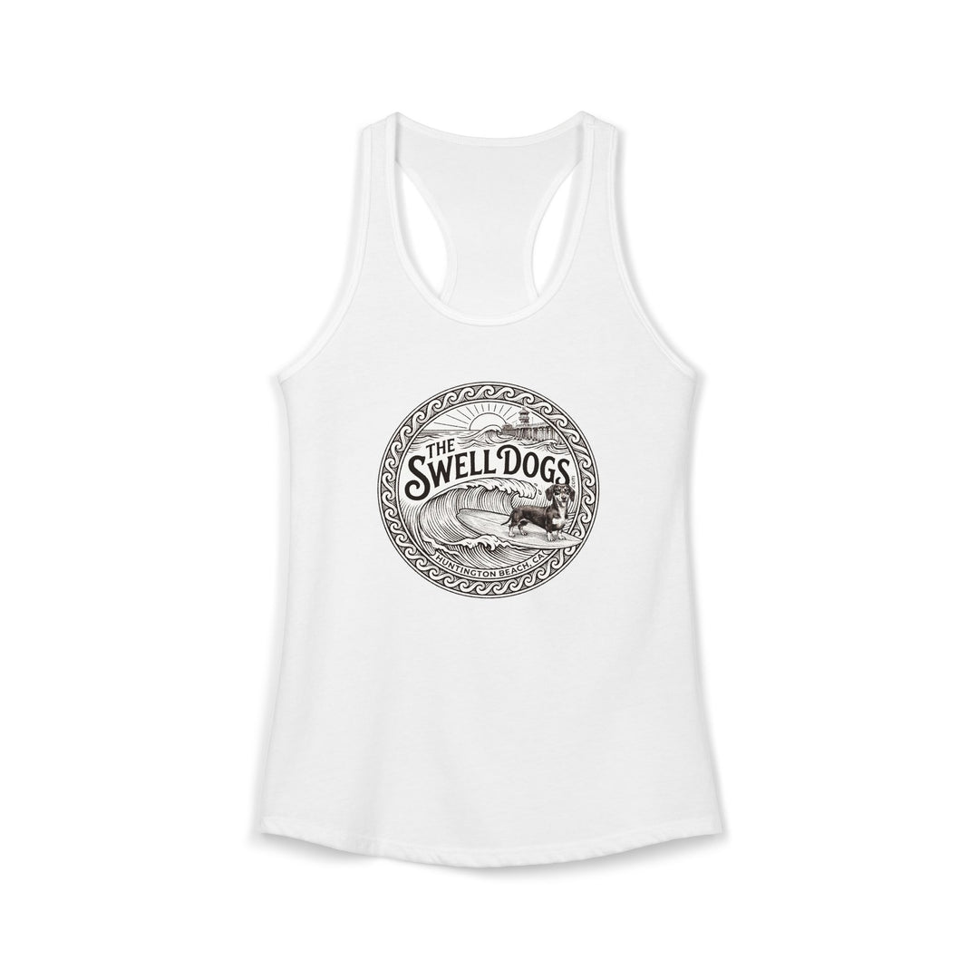 Dachshund Swell Dogs Racerback Tank